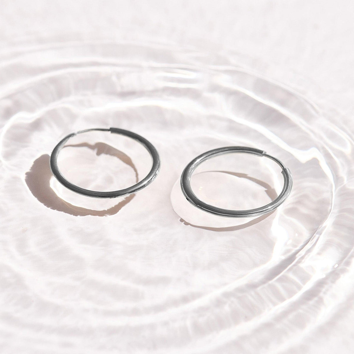 Thin Evryday Hoop Earrings