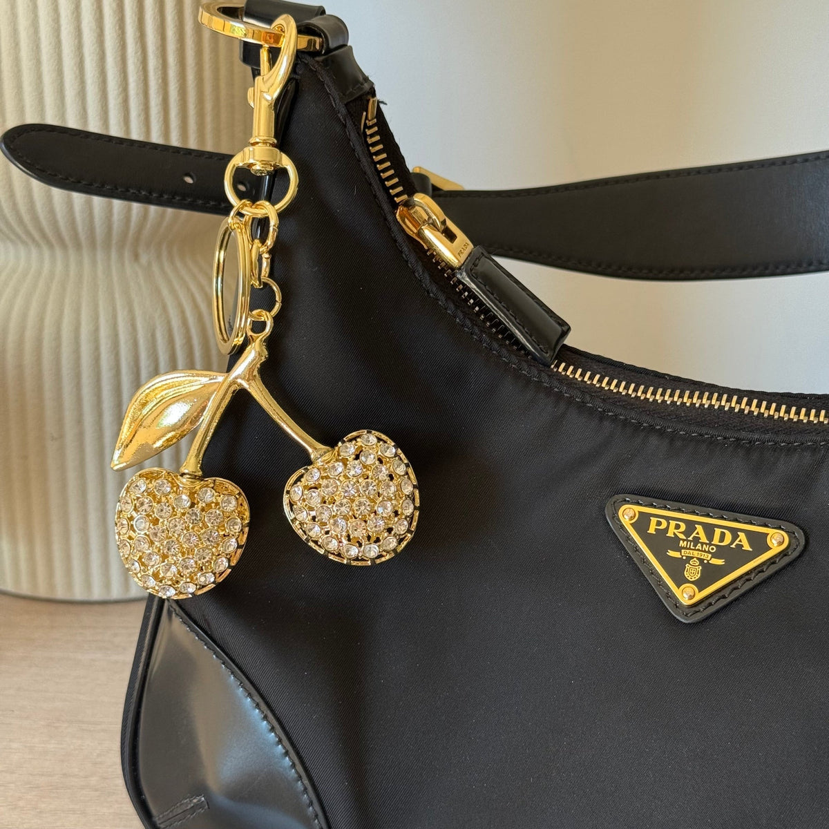 Cherry Explosion Bag Charm - EVRYJEWELS