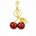 Red Cherry Bag Charm - EVRYJEWELS
