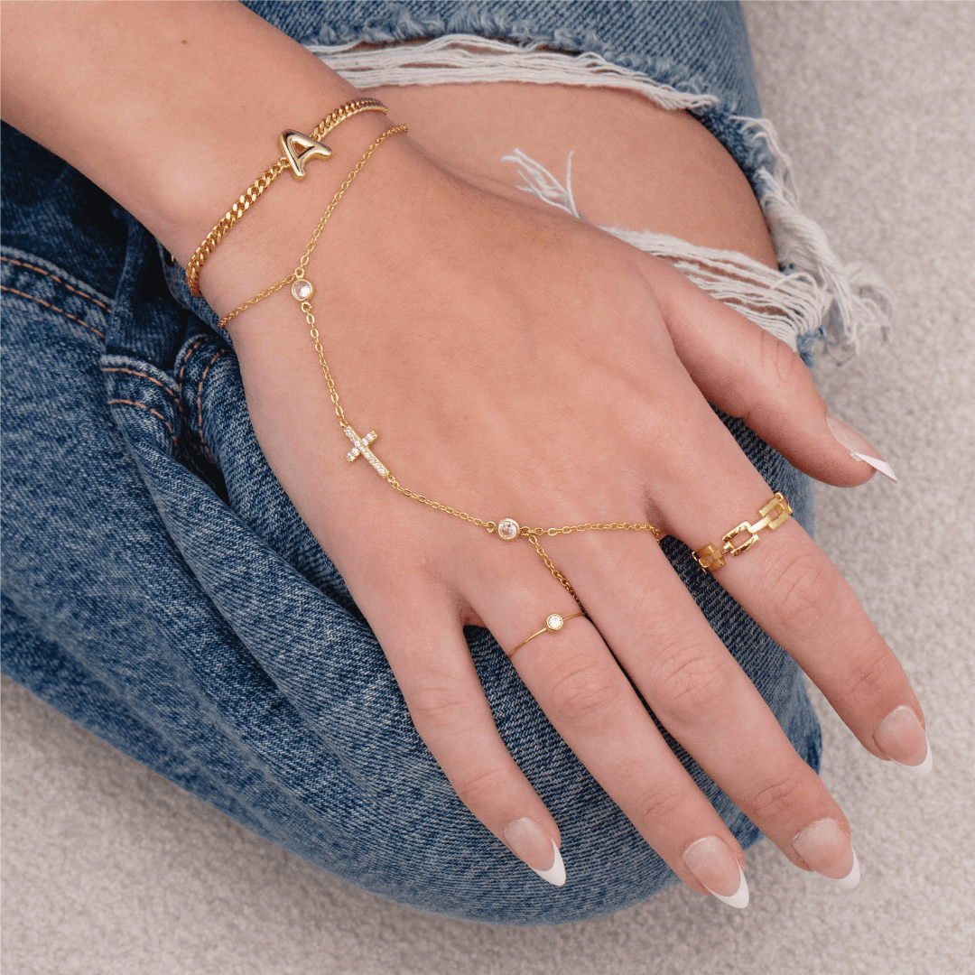 Viral Hand Chains: Anti Tarnish Waterproof - EVRYJEWELS