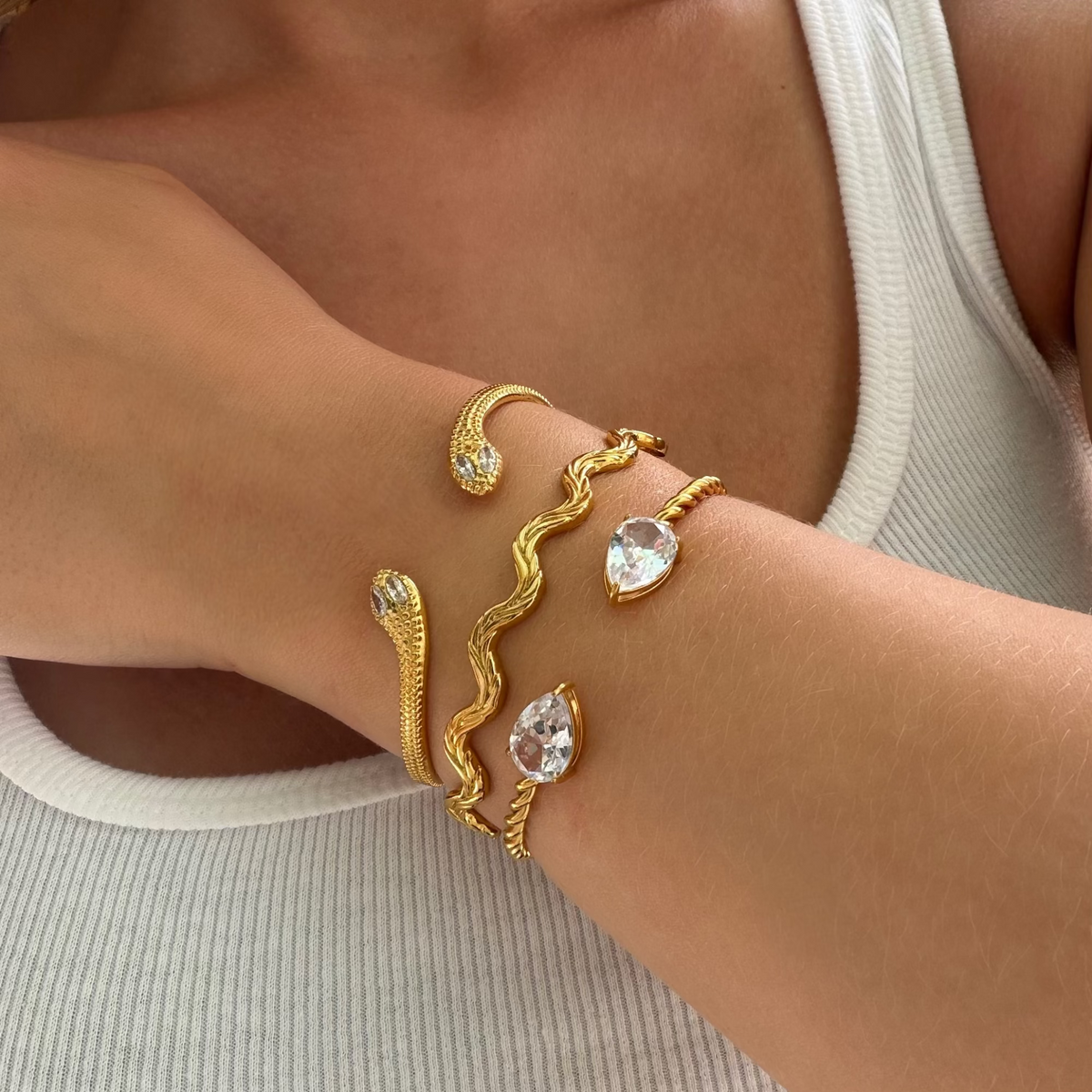 Ripple Glow Bangle