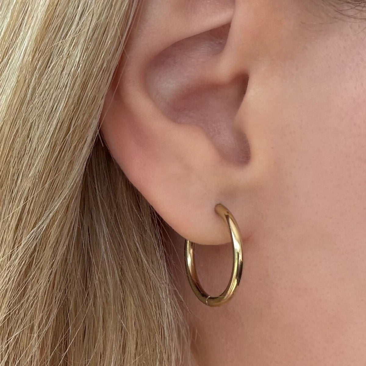 Cutie Thin Hoop Earrings - EVRYJEWELS