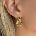 Bordeaux Earrings - EVRYJEWELS