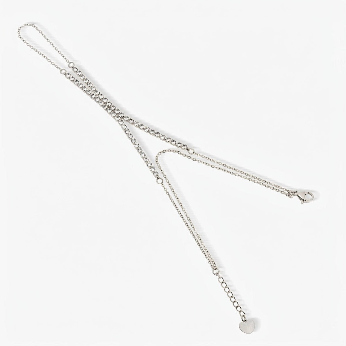 Frosted Tennis Hand Chain