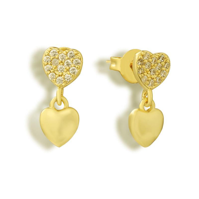 Heart of Stone Earrings - EVRYJEWELS