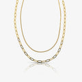 Perfect Pair Double Layered Necklace - EVRYJEWELS