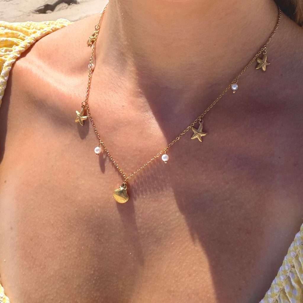 Beachy Charm Necklace - EVRYJEWELS