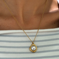 Pretty Pearl Aura Necklace - EVRYJEWELS