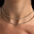 Nena Tennis Necklace - EVRYJEWELS