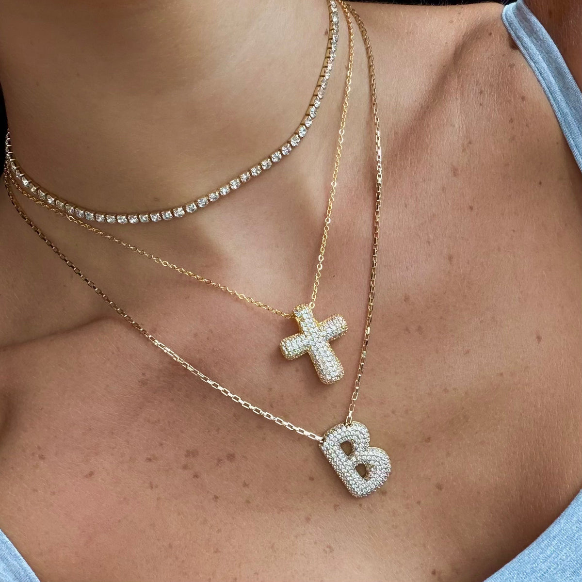 Nena Tennis Necklace