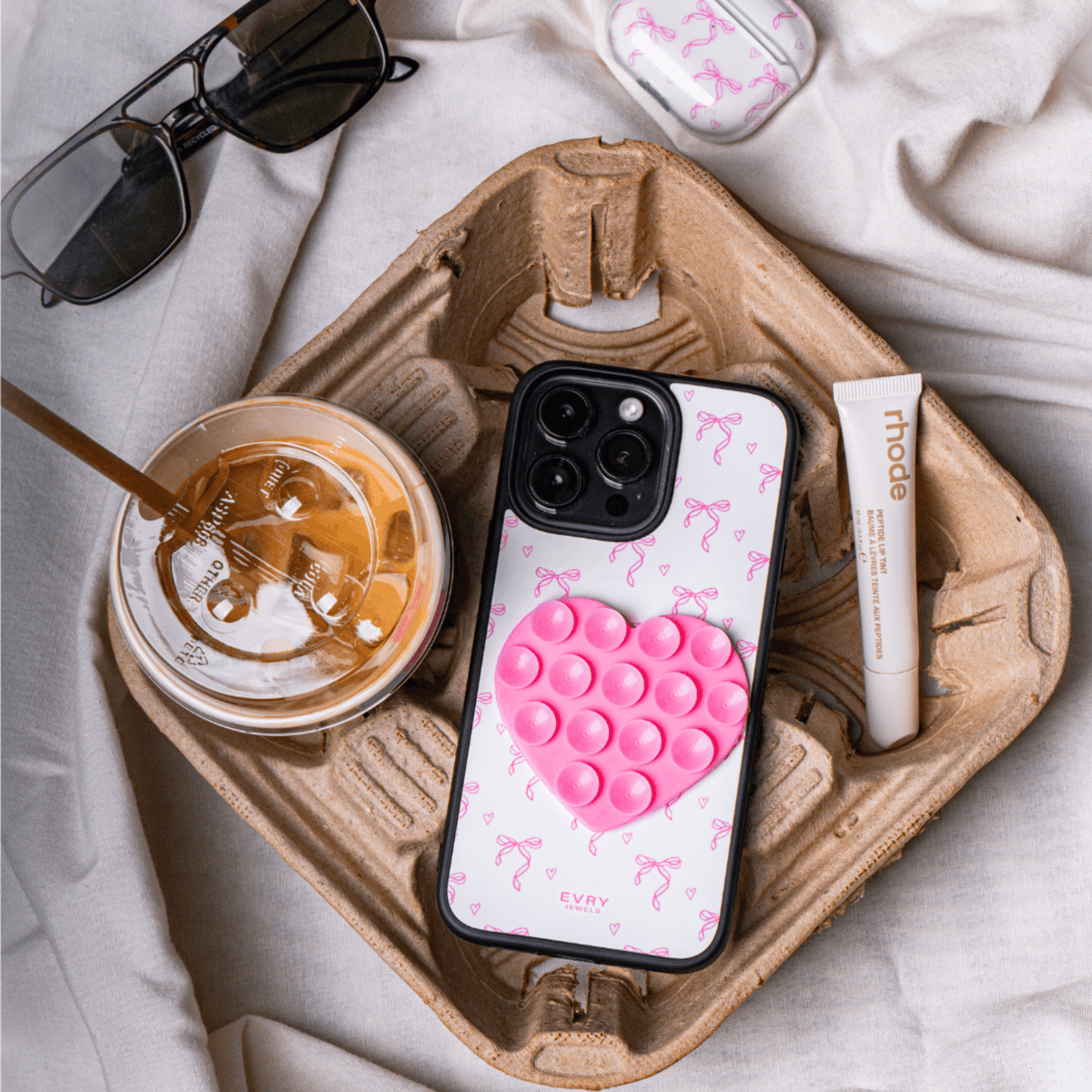 Phone Bestie - Silicone Suction Grip