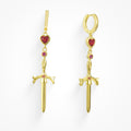 Queen of Hearts Earrings - EVRYJEWELS