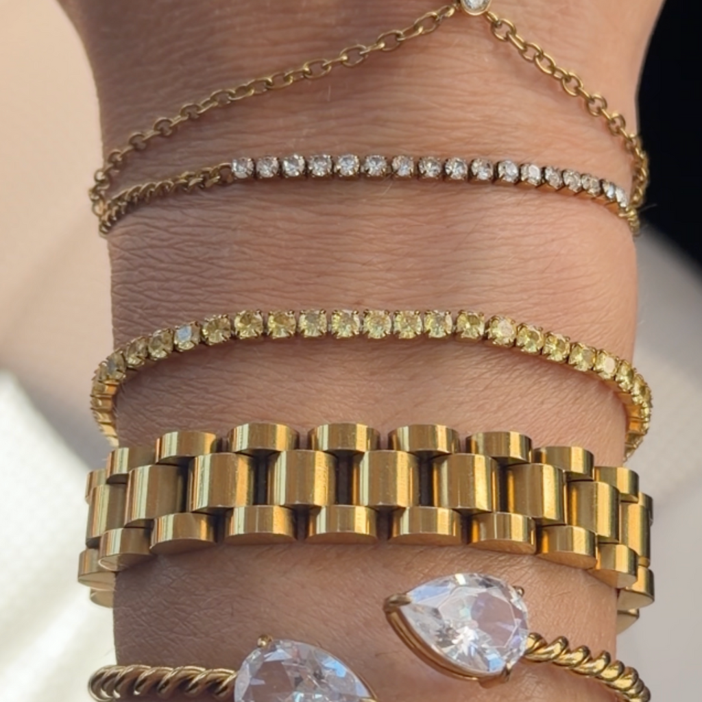 Citrine Crush Tennis Bracelet - EVRYJEWELS