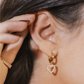 Snow Angel Earrings - EVRYJEWELS