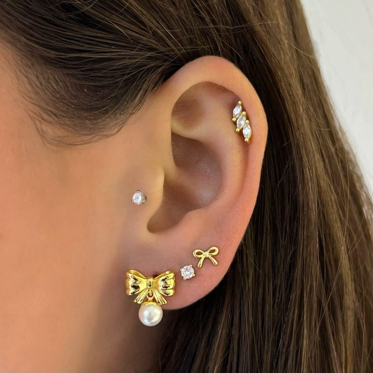 Rosette Earrings