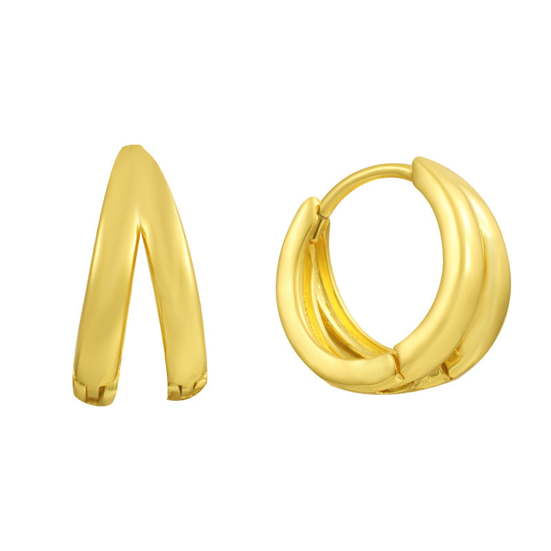 Duo Earrings - EVRYJEWELS