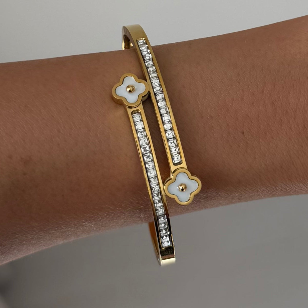Lucky Row Bangle