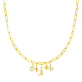 Dream Rodeo Charm Bundle Necklace - EVRYJEWELS