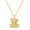 Teddy Bear Necklace - EVRYJEWELS