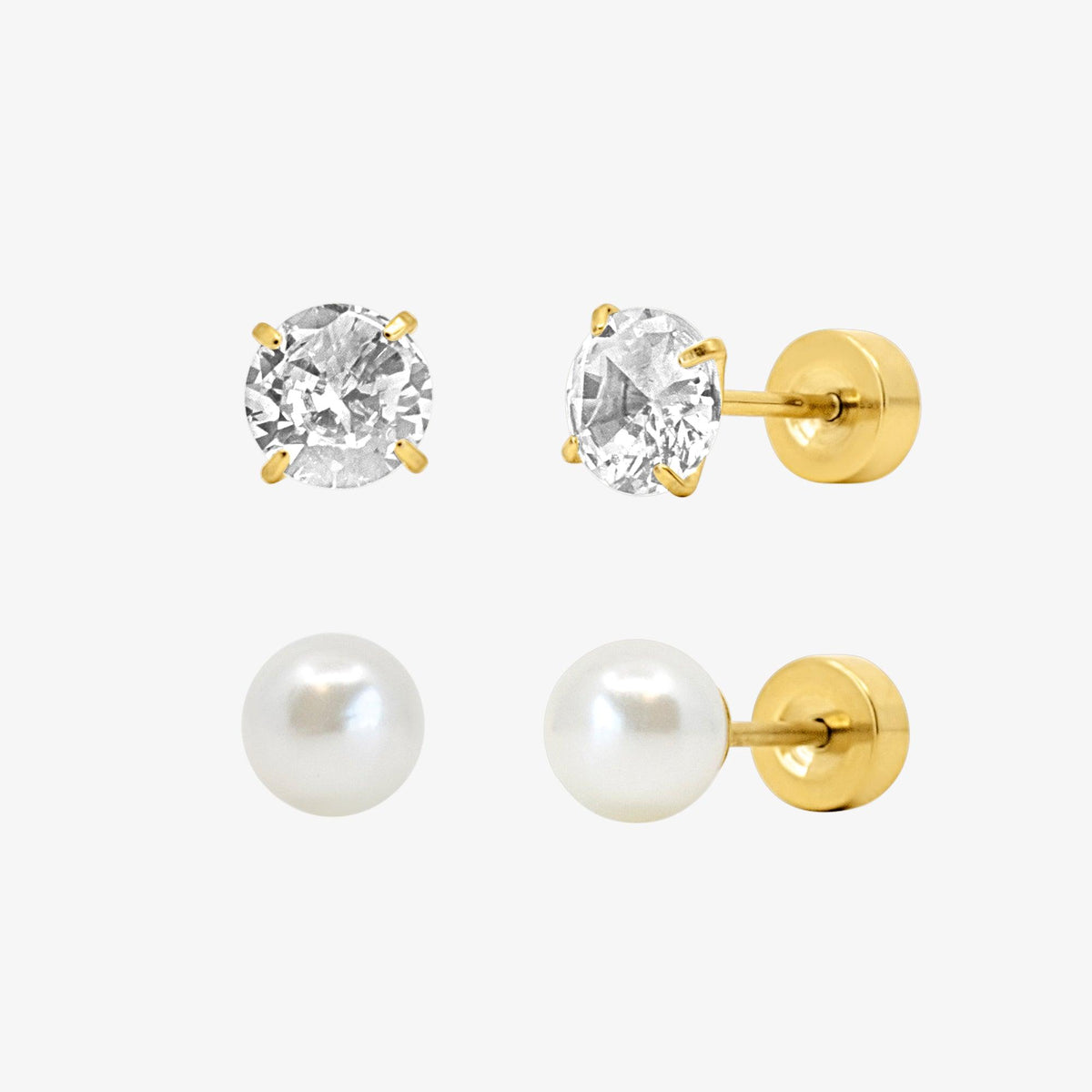 Flat Back Earrings Set Collection - EVRYJEWELS